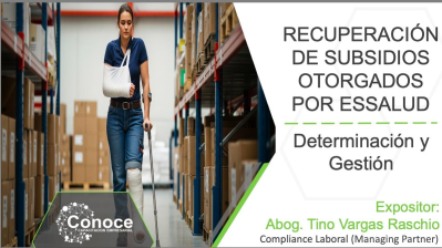 Recuperación de los Subsidios otorgados por EsSalud